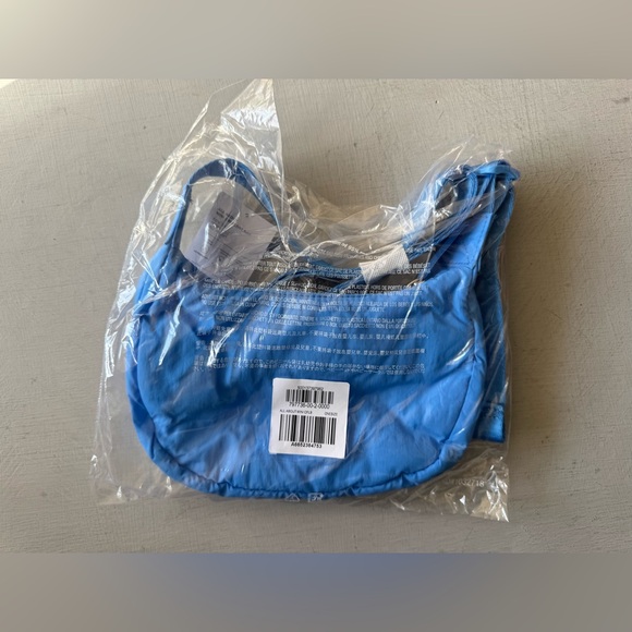 NWT Athleta All About Mini Crescent Bag in Cornflower - Picture 3 of 9